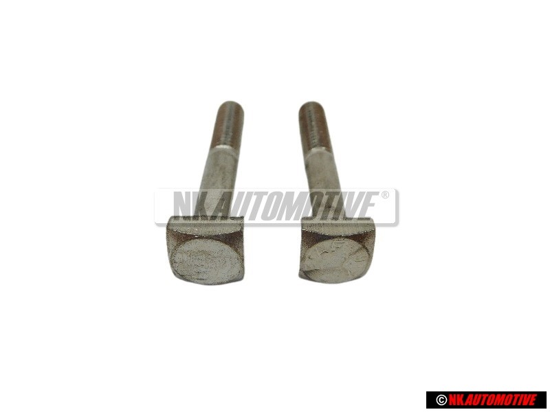 2x Original VW Battery Terminal Square Head Bolt M6x38 - N 0174052