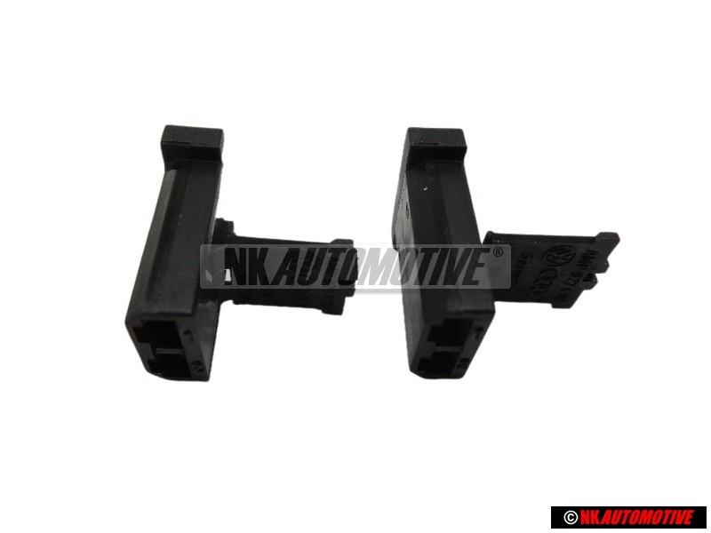 2x Original VW Flat Contact Housing - 443906231