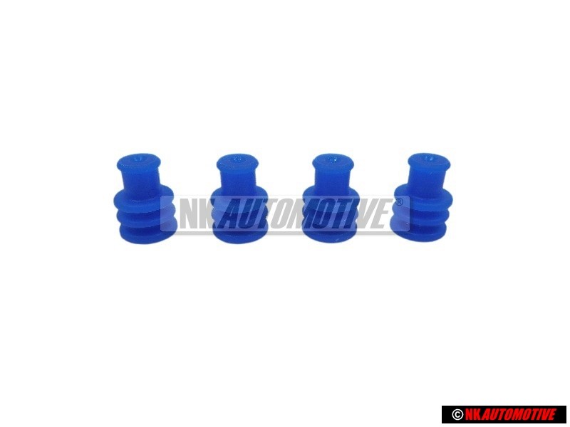 4x Original VW Single Wiring Seal - 357972741