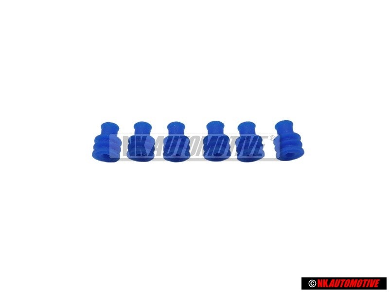 6x Original VW Single Wiring Seal - 357972741