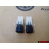 2x Original VW Round Connector Housing 5 Pin - 533972524