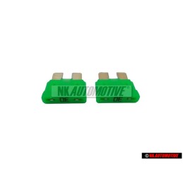 2x Original VW Flat Fuse 19/2X5 - N 01713124