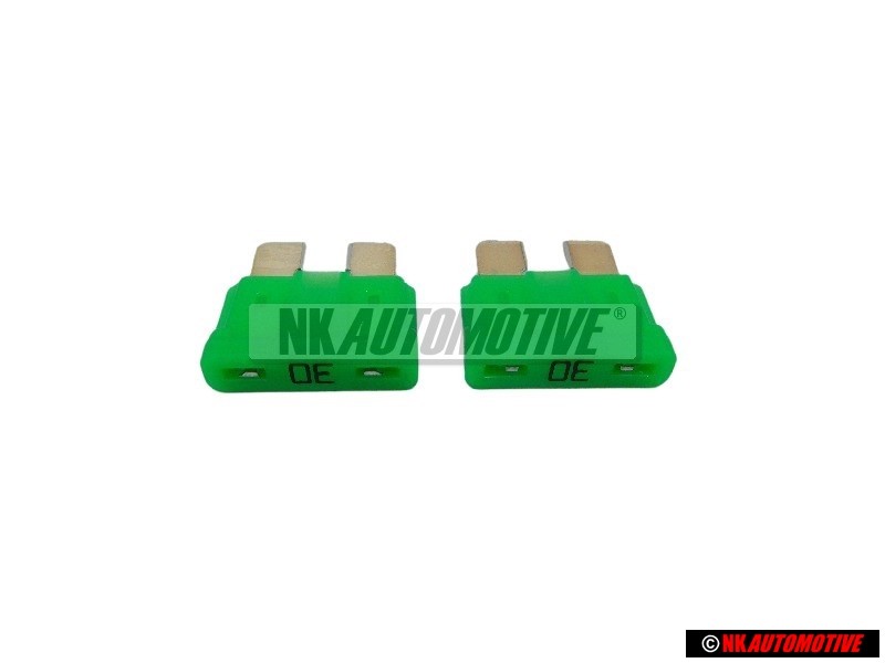 2x Original VW Flat Fuse 19/2X5 - N 01713124