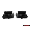 2x Original VW Flat Contact Housing - 321945249