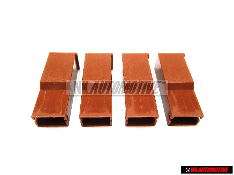 4x Original VW Flat Connector Housing - 431971995