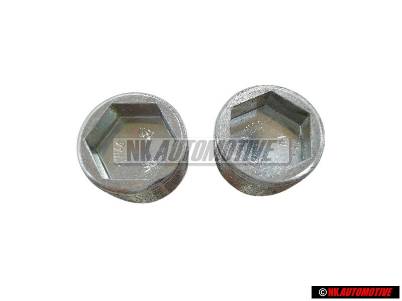 2x Original VW Transmission Drain Fill Sealing Plug M24X1.5 - WHT001937