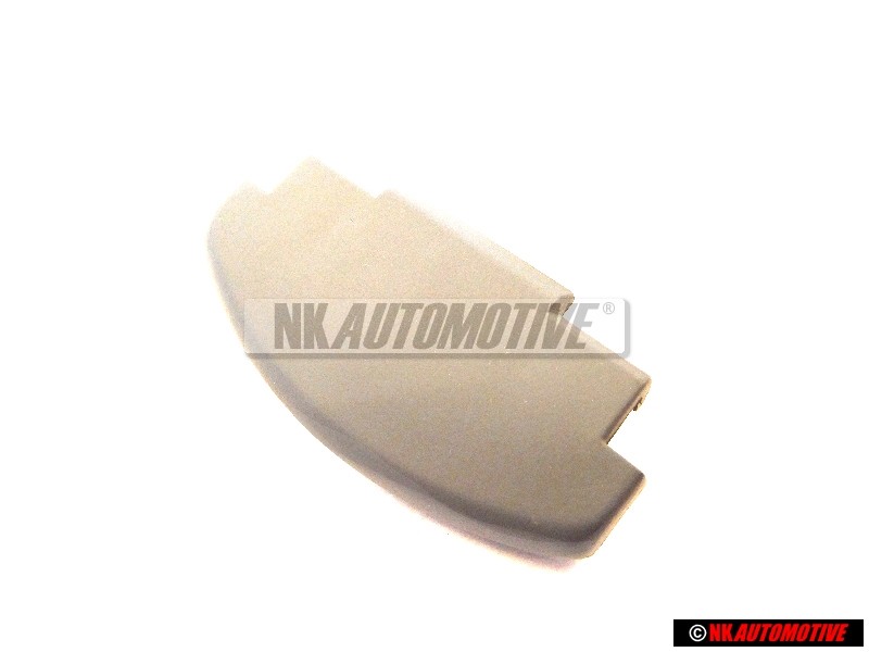 Original VW Push Button Flannel Grey - 3B0868445 7DE