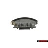 Original VW Push Button Flannel Grey - 3B0868445 7DE