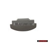 Original VW Push Button Flannel Grey - 3B0868445 7DE