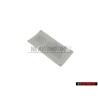 Original Audi S3 Rear Boot Badge Emblem Chrome Red - 8P0853735 2ZZ
