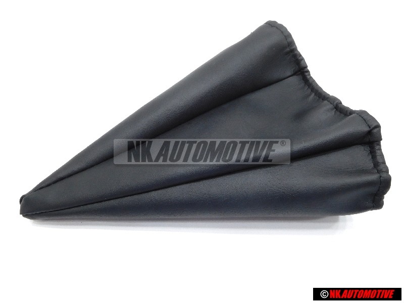 Original VW Gearshift Lever Trim (Leatherette) Black - 191711115C C22
