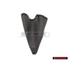 Original VW Gearshift Lever Trim (Leatherette) Black - 191711115C C22