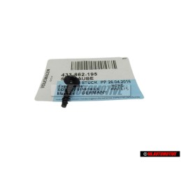 Original VW Plastic Slotted Screw - 433862195
