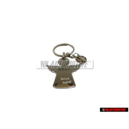 Original VW Key Fob Silver - 000087010AFJKA