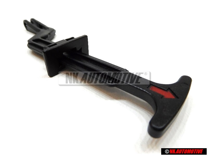 Original VW Release Rod Satin Black - 3B0823593C 01C