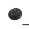 Original VW Rear Boot Badge Emblem Black 50mm - 191853601B MY8