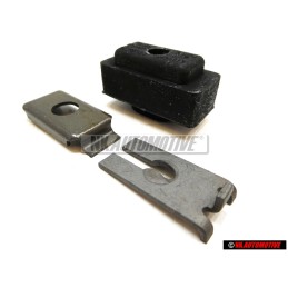 Original VW 1 Set Fixing Parts For Clutch Cable - 533798105