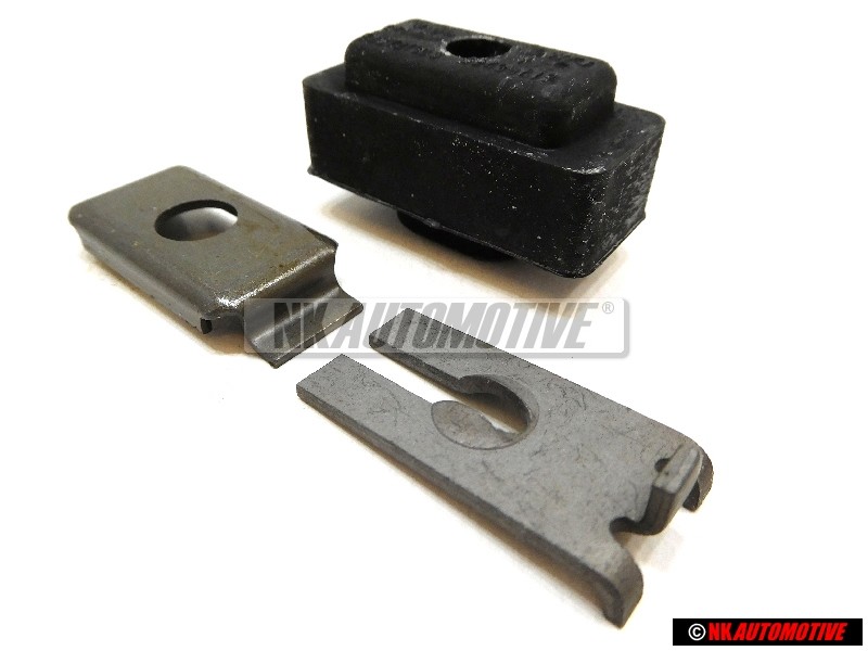 Original VW 1 Set Fixing Parts For Clutch Cable - 533798105