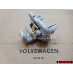 Original Audi Retainer For Sun Visor Star Silver - 8W0857562A Z62