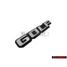 Original VW GOLF Rear Badge Emblem White - 191853687F QK6