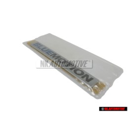 Original VW BLUE MOTION Rear Trunk Boot Badge Emblem - 3C0853675AJWWS