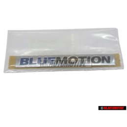 Original VW BLUE MOTION Rear Trunk Boot Badge Emblem - 3C0853675AJWWS