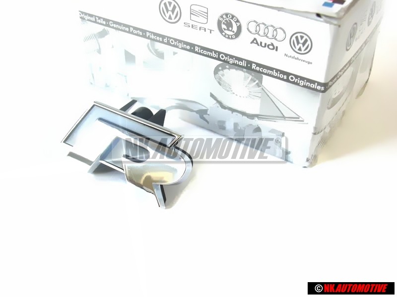 Original VW R LINE Front Grill Badge Emblem - 5K0853679C FXC