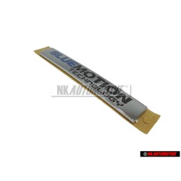 Original VW BLUE MOTION TECHNOLOGY Rear Boot Badge Emblem - 5K0853675BCWWS