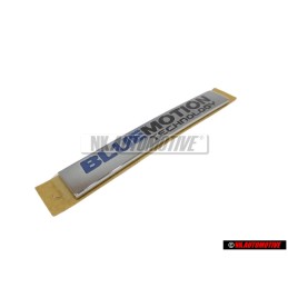 Original VW BLUE MOTION TECHNOLOGY Rear Boot Badge Emblem - 5K0853675BCWWS