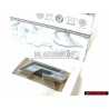 Original VW R Rear Trunk Boot Badge Emblem Chrome - 1K8853675K FXC