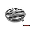 Original VW Front Grill Badge Emblem Black - 165853601A 01C