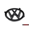 Original VW Front Grill Badge Emblem Black - 165853601A 01C