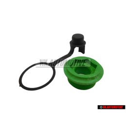 Original VW SET Gearbox Inspection Plug & Cap Green - Golf MK1/2/3 Cabriolet