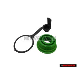 Original VW SET Gearbox Inspection Plug & Cap Green - Golf MK1/2/3 Cabriolet