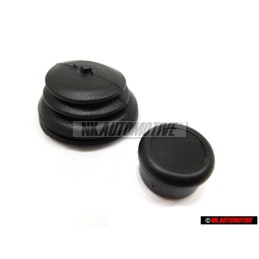 Original VW SET Rear View Mirror Adjuster Knob & Bellow - Golf Scirocco MK1/2