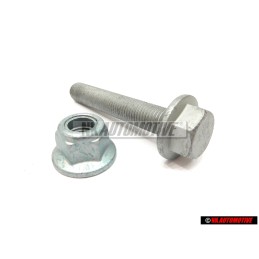 Original VW SET Rear Control Arm Wishbone Bolt & Nut - Golf Jetta MK5/6 Scirocco
