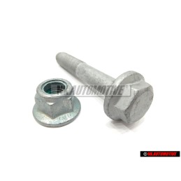 Original VW SET Front Suspension Strut Pinch Bolt & Nut - Golf MK4 Beetle Bora