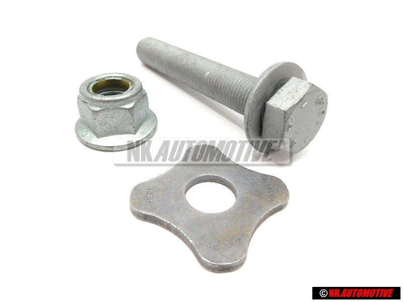 Original VW SET Rear Suspension Trailing Arm Bolt Nut - Golf MK5/6 Jetta A5