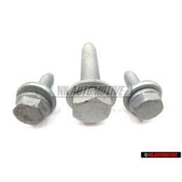 Original VW SET Rear Suspension Damper Top Mount Bolts - Golf Jetta MK5/6
