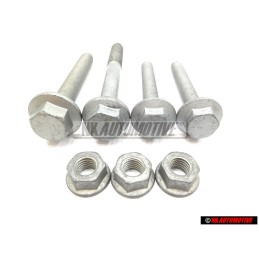 Original VW SET Front Control Arm Wishbone Bolts Nuts - Golf MK5/6 Scirocco 3