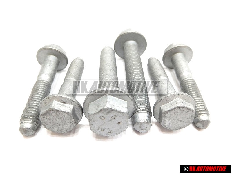 Original VW SET Left Gearbox Mount Bolts - Golf MK5/6 Jetta MK5 Scirocco MK3