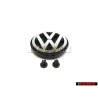Original VW SET Rear Hatch Boot Trunk Badge Emblem w fitting Grommets - Golf MK2