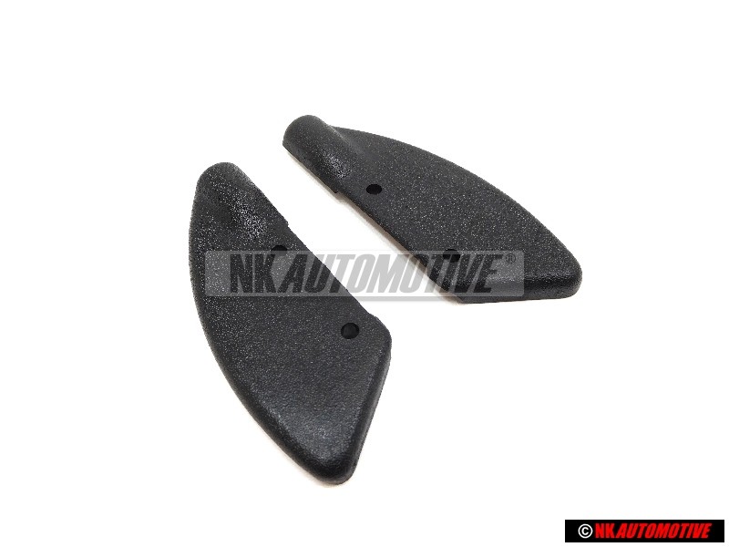 Original VW SET Top Boot Fastener Cable Covers - Golf Cabriolet MK1 Convertible