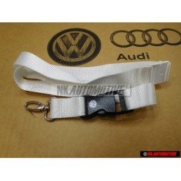 Original VW Lanyard White - 000087610S 084