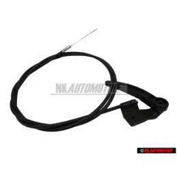 VW Classic Parts Hood Bonnet Release Lid Lock Cable & Handle - 171823531