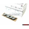 Original VW TDI Rear Boot Badge Chrome Self Adhesive - 3A0853675B Z10