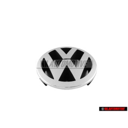 Original VW Front Grill Badge Emblem Chrome - 3C0853601C FDY