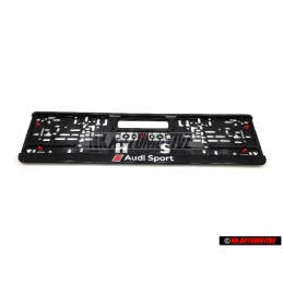 Original Audi Number Plate Holder - 3291401400