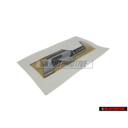 Original VW R LINE Side Badge Emblem Chrome - 5K0853688A FXC