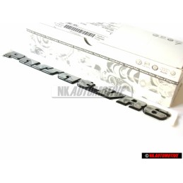 Original VW PASSAT VR6 Rear Boot Badge Emblem Chrome - 3A0853687N Z10
